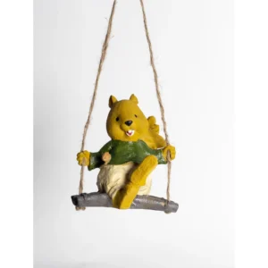 Sunny Bear Swing Hanging Décor