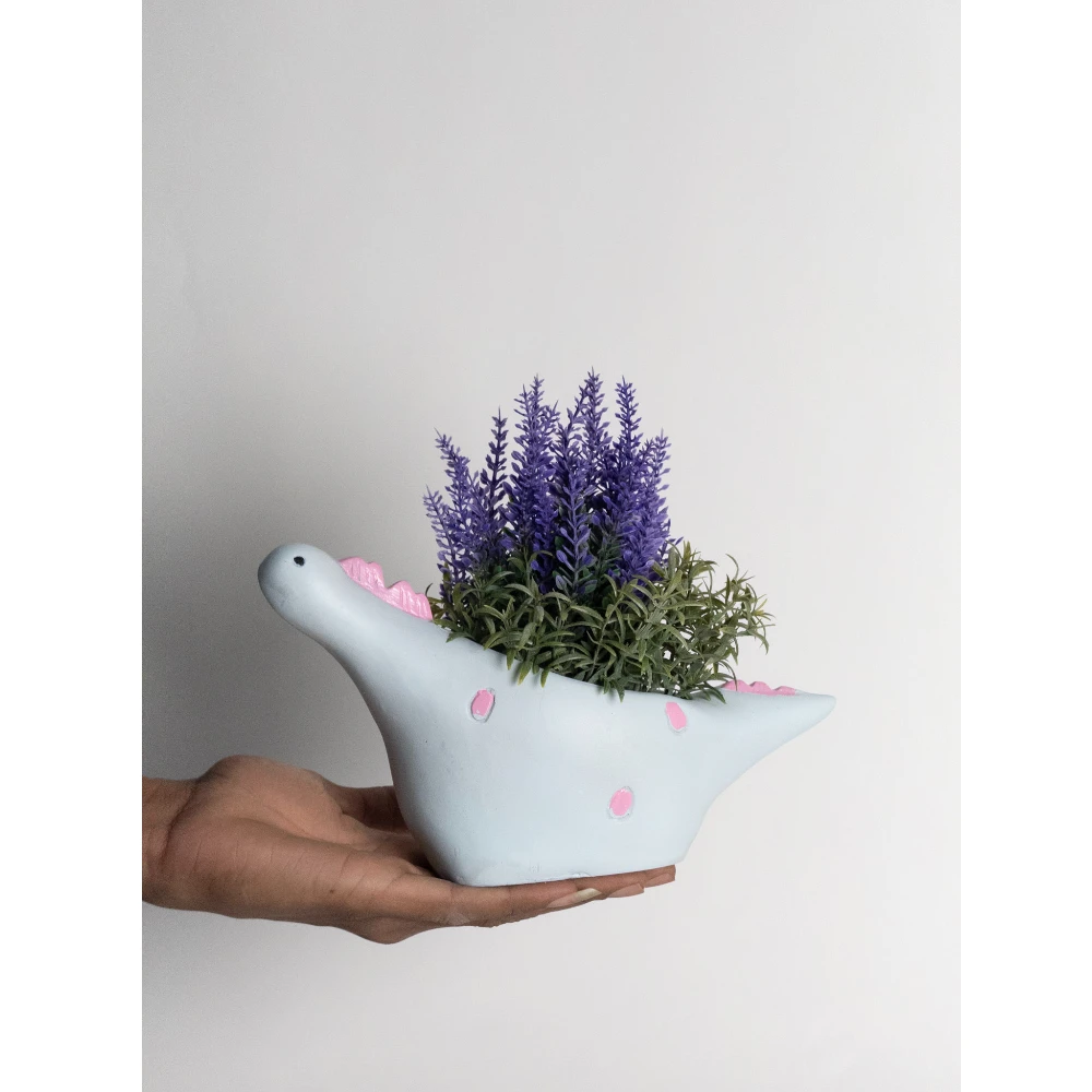 Dino Delight Mini Ceramic Planter