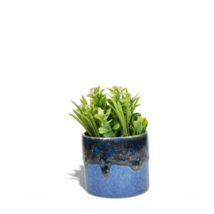 Midnight Drift Ceramic Planter
