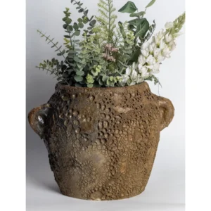 Earth Crater Lava Amphora Vase