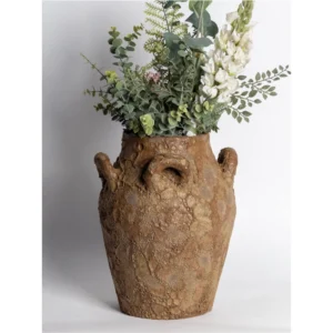 Rustic Earth Amphora Vase