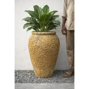 Rustic Honeycomb Texture Planter