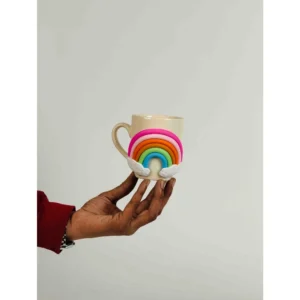 Rainbow Wings Charm Mug