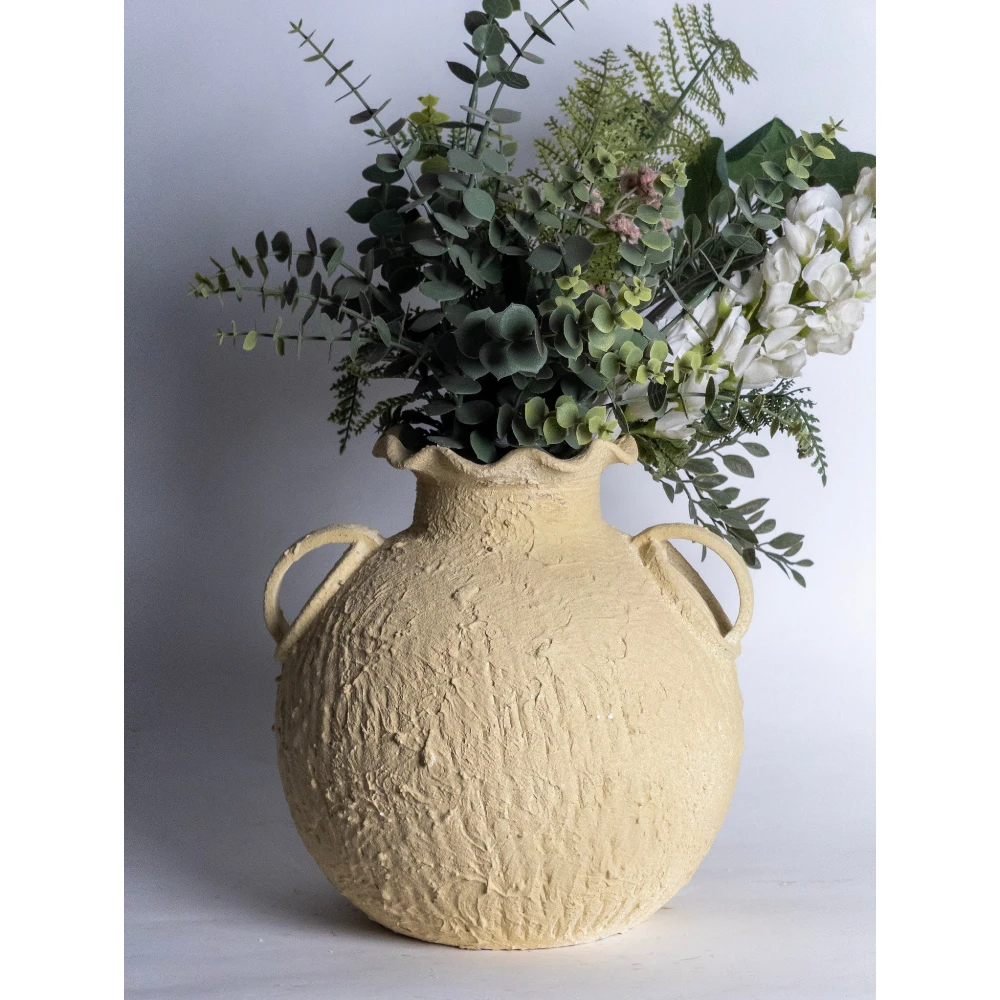 Sahara Sand Textured Amphora Vase