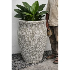 Rustic Glacier Stone Planter