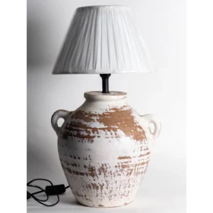 Weathered Earth Amphora Lamp