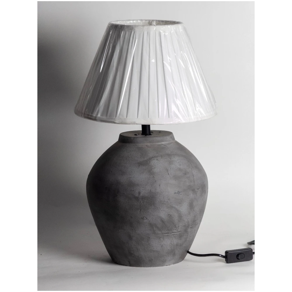 Slate Minimal Ceramic Lamp