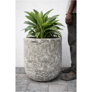 Rustic Glacier Stone Planter