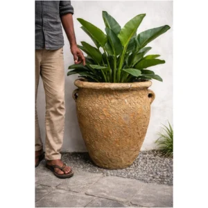 Rustic Terra Amphora Planter