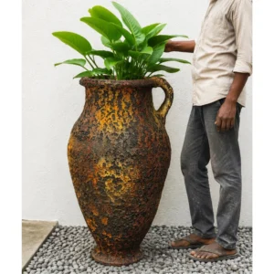 Rustic Urn Planter