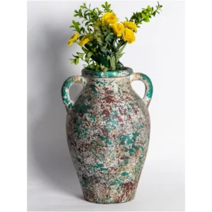 Tuscan Mosaic Ceramic Vase