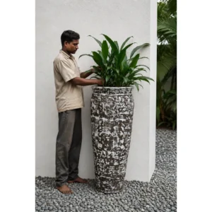 Ashwood Distressed Tower Planter