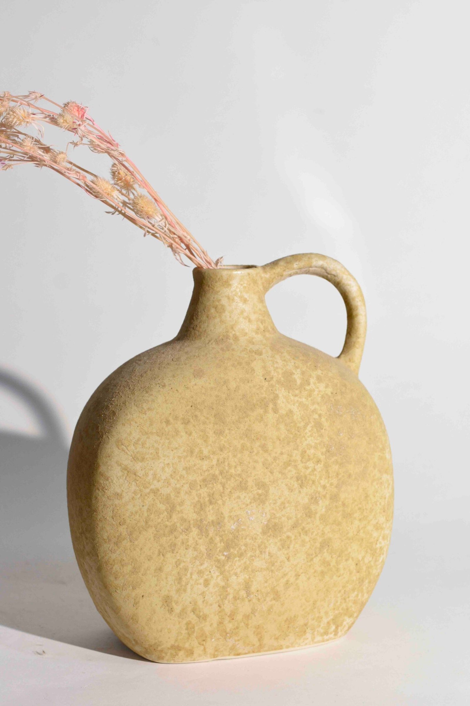 Beige Pottery Vase pinteresty