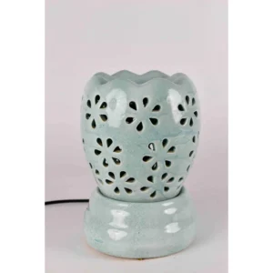 Mint Bloom Ceramic Electric Aroma Diffuser