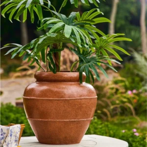 Rustic Terracotta Heritage Urn Planter