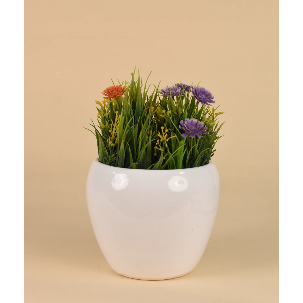 Pearl Dome Ceramic Pot